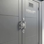 Coolloft 8x6 Outdoor Storage Shed, Weather-Resistant Metal, Double Door - Image 3